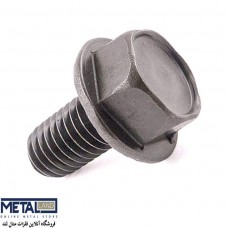 پیچ شش گوش آهنی واشر دار قطر 8 mm طول 20 mm (بسته 100 عددی)